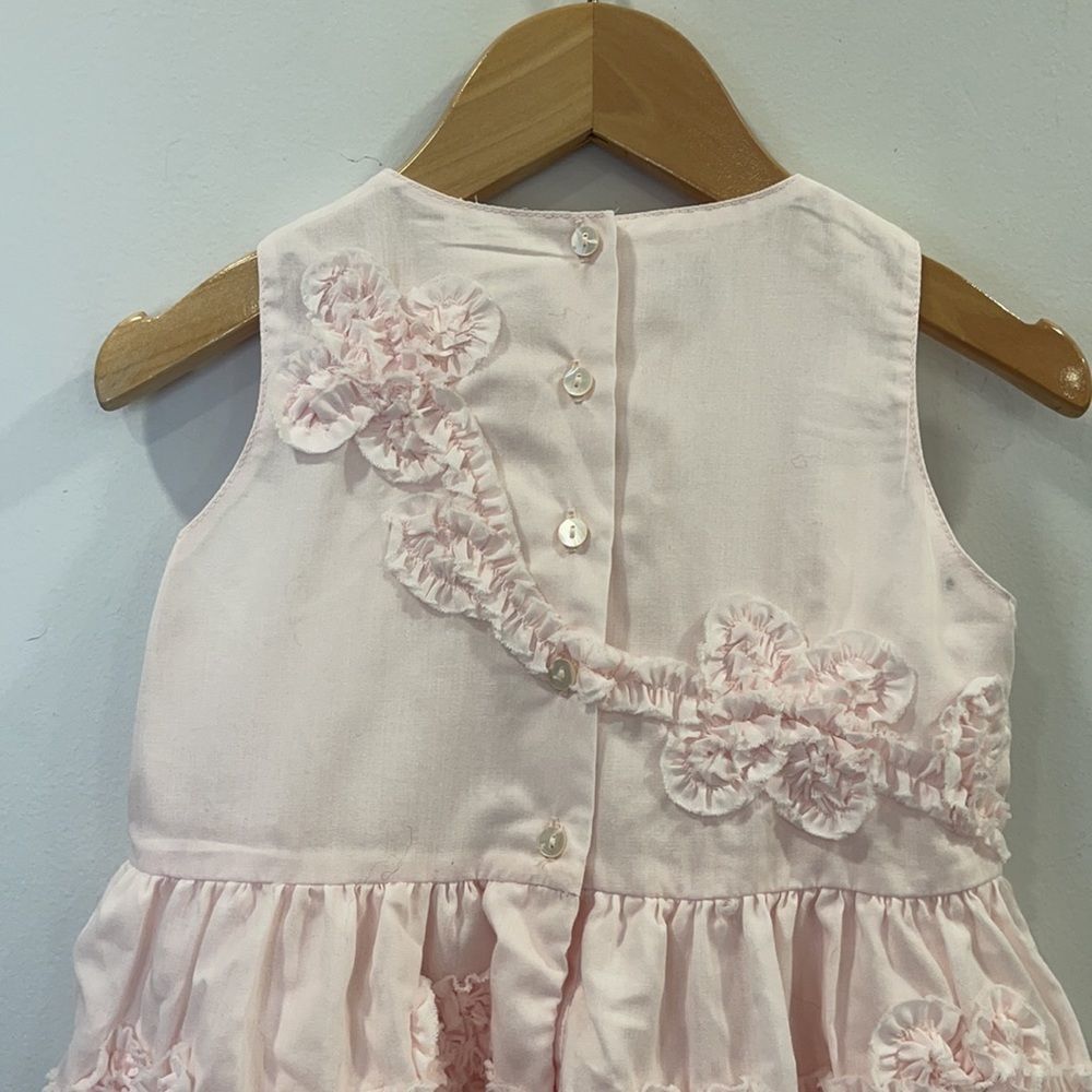 Sarah Louise England Floral Ruffle Dress 3T - Picture 5 of 7